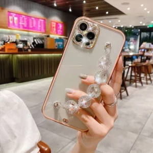 Diamond bracelet phone case