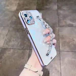 Diamond bracelet phone case