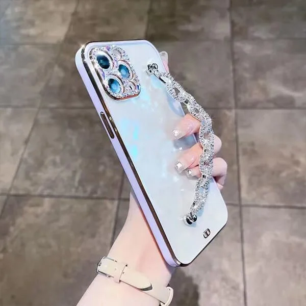 Diamond bracelet phone case