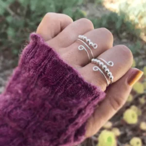 Drive Away Your Anxiety Circle Beads Fidget Ring