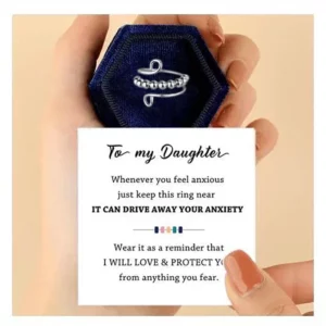 Drive Away Your Anxiety Circle Beads Fidget Ring