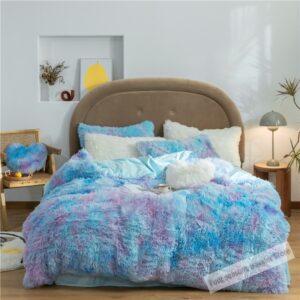Fluffy Blanket With Pillow Cover