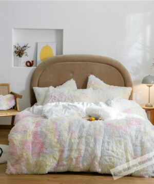 Fluffy Blanket With Pillow Cover
