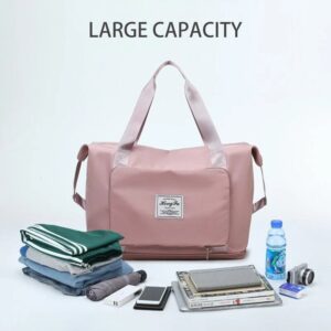 Skládací velkokapacitní taška pro každodenní použití nebo cestování