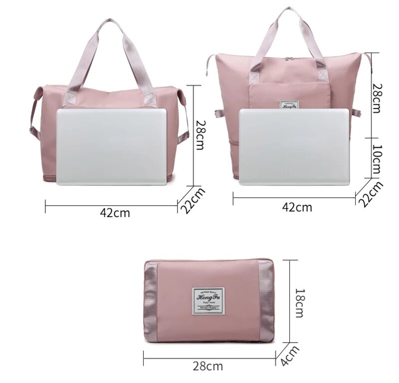 Foldable Large Capacity Bag For Daily Use Or Travel