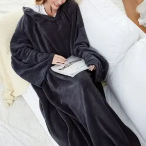 Full Body Snuggle Blanket With Sleeves