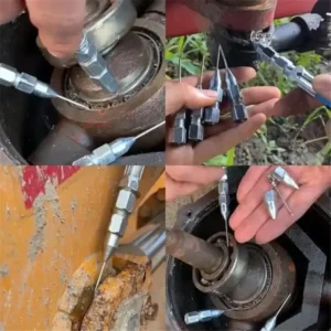 GREASE GUN NEEDLE TIP OF THE MOUTH