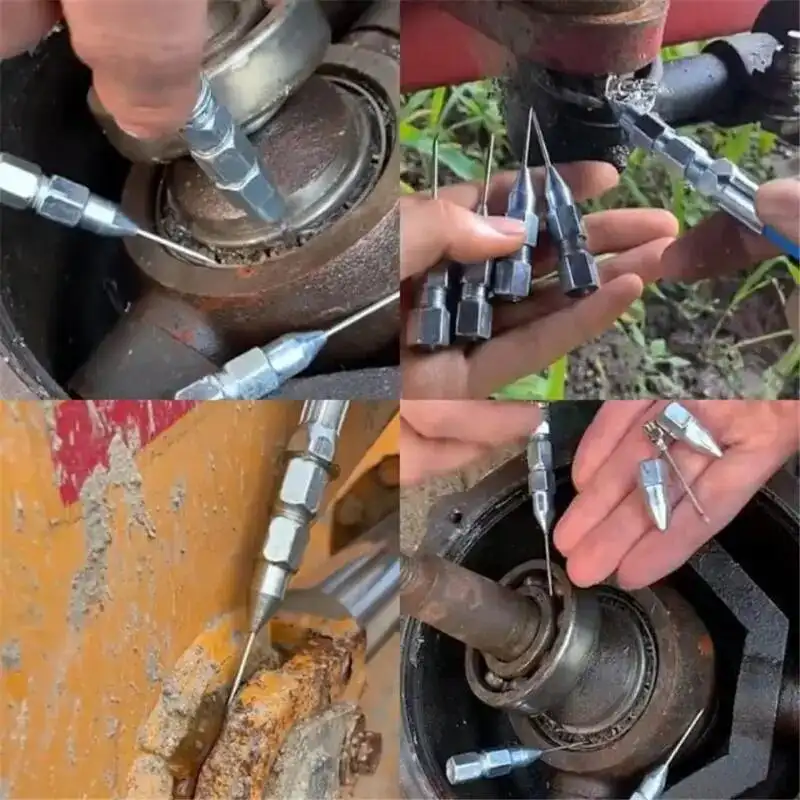 GREASE GUN NEEDLE TIP OF THE MOUTH