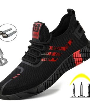 Gearcove ESD Breathable Anti-Smash and Anti-Stab Safety Shoes