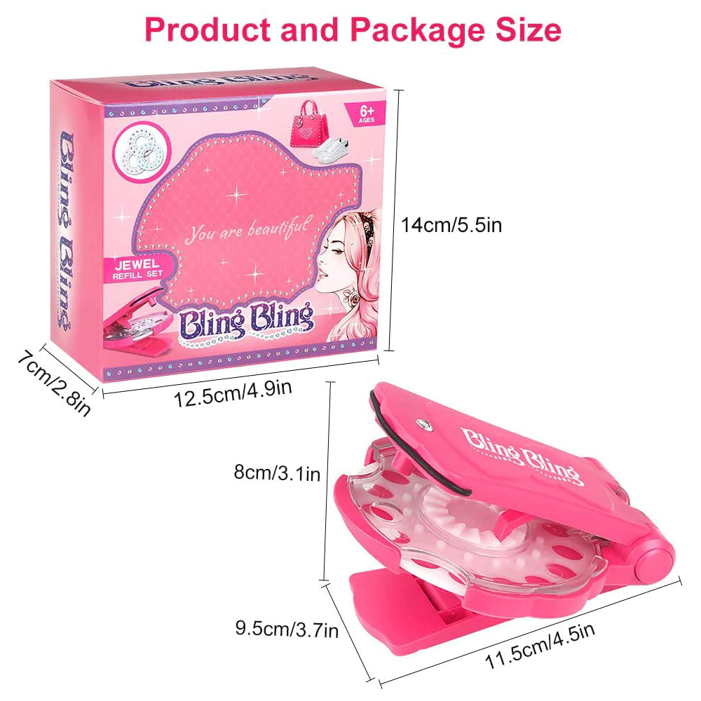Gem Stapler – Glam Girl Styling Set