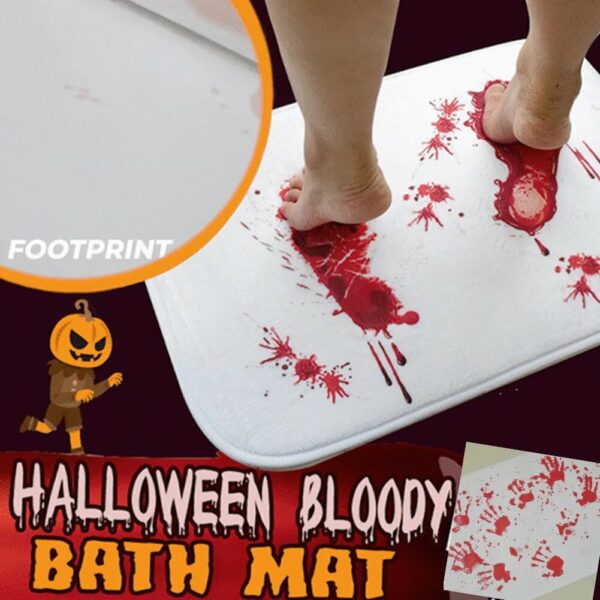 Halloween Bloody Color Changing Bath Mat