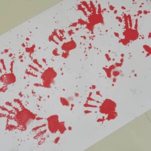 Halloween Bloody Color Changing Bath Mat