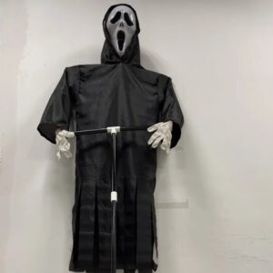 Halloween Decoration Garden Grim Reaper Ghostface Scarecrow Yard Art Hanging Scary Scream Ghostface Scarecrow Halloween Props