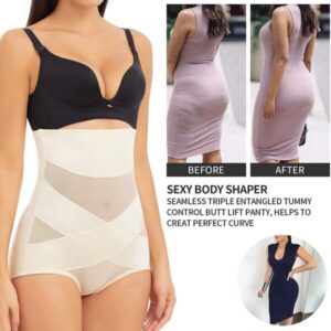 High Waist Butt Lifter Slimming Shapewear for Women Tummy Control