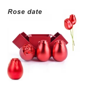 I Love You Roses Bloom Necklace in 100 Languages Gift Set