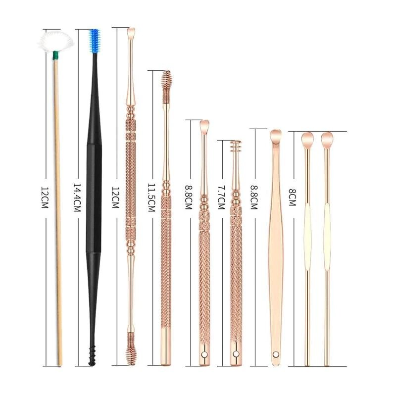 Innovative Spring Ear Wax Cleaner Tool Set