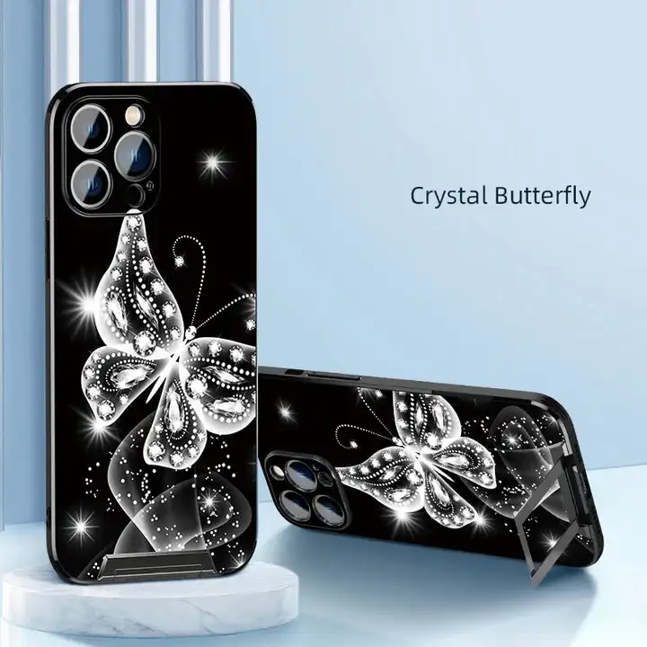 Invisible Bracket Magnetic Charging Case for iPhone