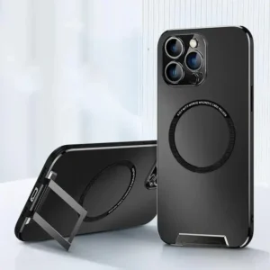 Invisible Bracket Magnetic Charging Case for iPhone