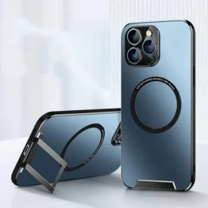 Invisible Bracket Magnetic Charging Case for iPhone