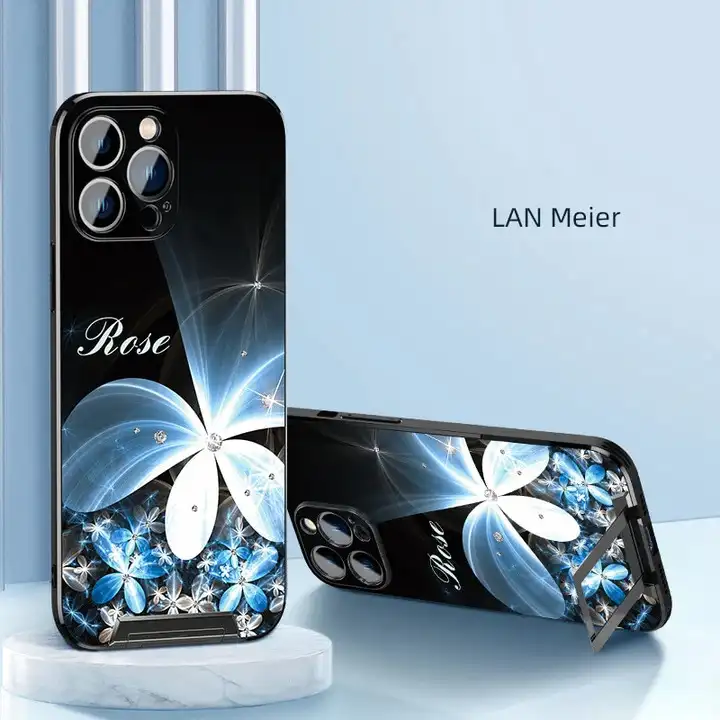 Invisible Bracket Magnetic Charging Case for iPhone