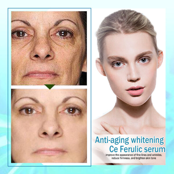 KAPOMI CE™2021 Novo Sérum Ce Ferulic Anti-Aging Whitening
