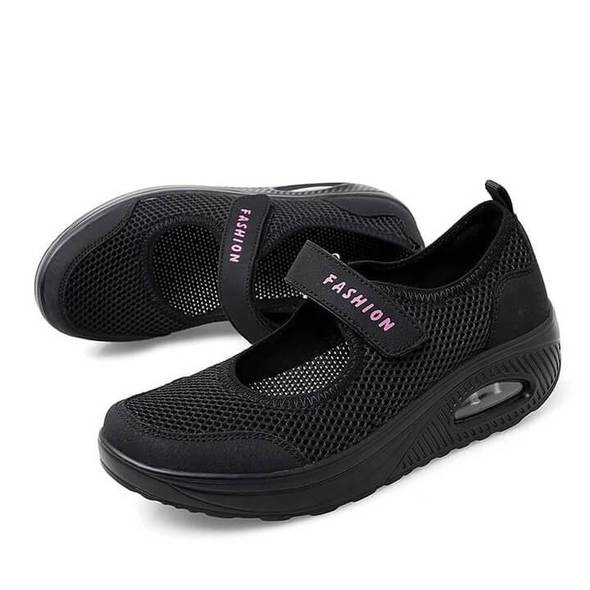 Womens Stretchable Breathable Lightweight Walking Kafa Shoes - Not Sold ...