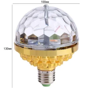 LED Disco Ball Colorful Rotating Bulb