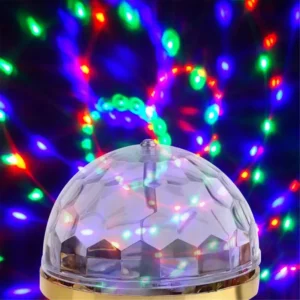 LED Disco Ball Colorful Rotating Bulb