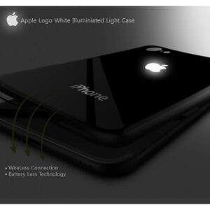 LED Light Illuminated Apple Logo 3D Case Cover For iPhone