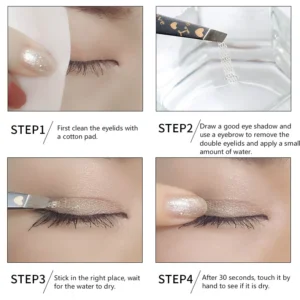 Lace Invisible Double-Fold Eyelid Sticker