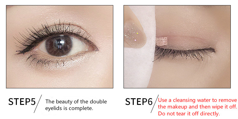 Lace Invisible Double Fold Eyelid Sticker