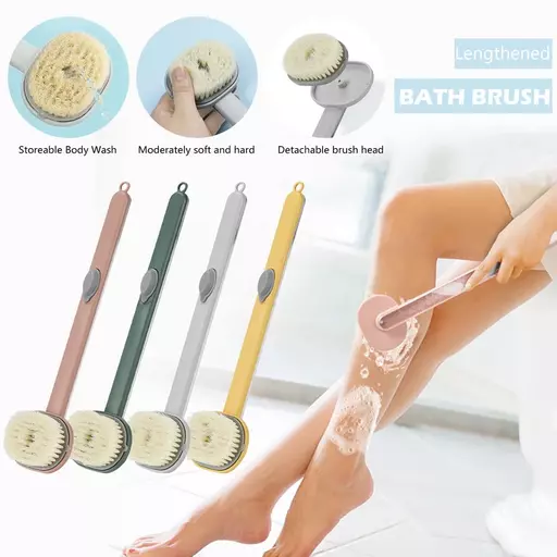 Long Handle Detachable Massager Bath Brush