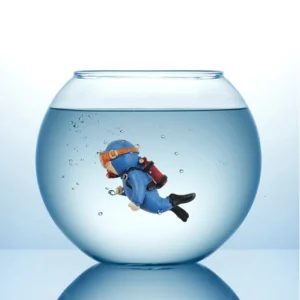 Lovely Diver Fish Tank