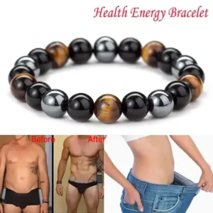 Lymph Drainage Tiger’s Eye Triple Bracelet