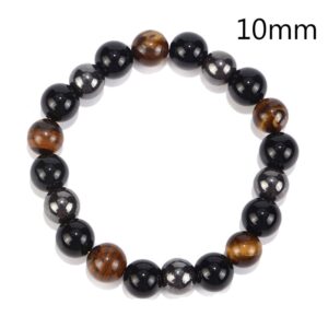 Lymph Drainage Tiger’s Eye Triple Bracelet