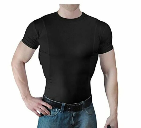 MEN WOMENS CONCEALED CARRY T-SHIRT HOLSTER