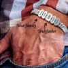Men Chain Bracelet With Family Name Beads Father's Day Gift
