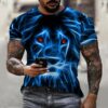 Men's 3D Print Casual Top T-Shirt
