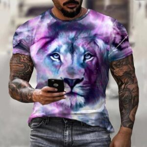 Men's 3D Print Casual Top T-Shirt