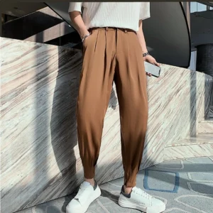 Mens Super Cooling Loose-Fit Jogger Pants