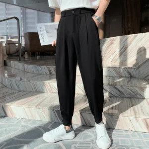 Mens Super Cooling Loose-Fit Jogger Pants