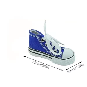 Mini Motorcycle Bicycle Canvas Shape Shoe
