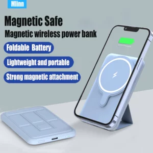 Mintsincerely Large Capacity Portable Wireless VERSA Power Bank