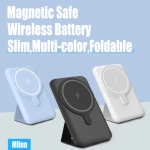 Mintsincerely Large Capacity Portable Wireless VERSA Power Bank