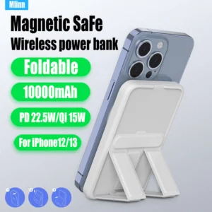 Mintsincerely Large Capacity Portable Wireless VERSA Power Bank