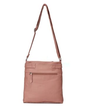 Multi-Pocket Crossbody Bag Soft Leather Shoulder Purse Bag