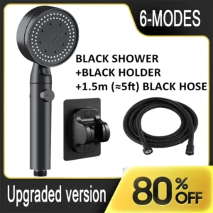 Multi-functional High Pressure Shower Head