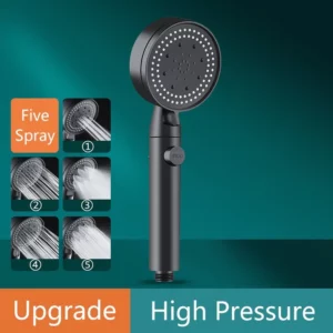 Multi-functional High Pressure Shower Head