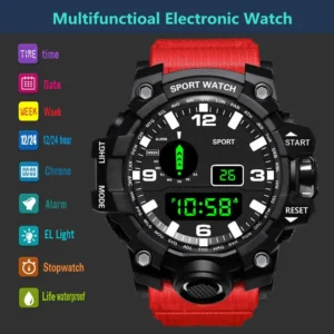 Multifunctional Waterproof Outdoor Sports Watch