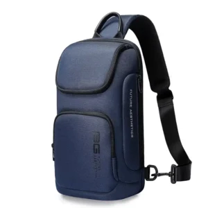 New Carbon Fiber Streamline Anti-Theft Sling Bag